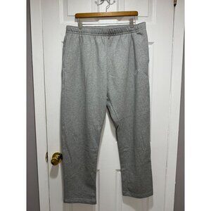 Nike Mens Grey Sweatpants XXL Fleece Joggers Lounge Pants